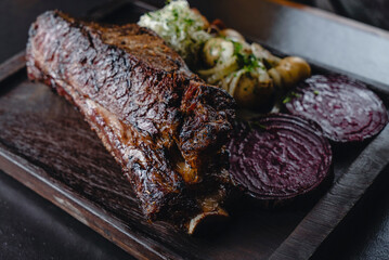 Barbacoa, asador argentino, chuleton asado restaurante churrasquería comida 
