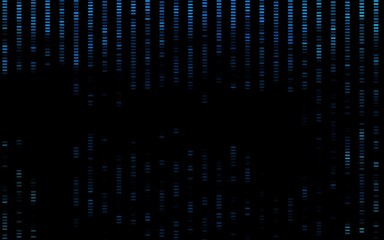 Obraz premium Dark BLUE vector background with straight lines.