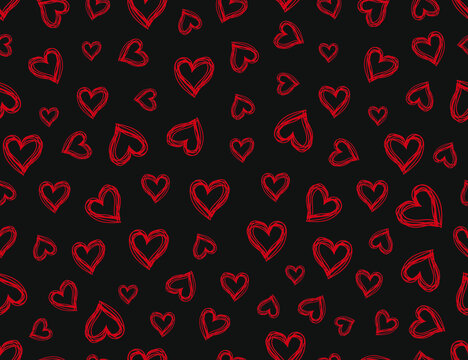 2300 Red Heart Black Backgrounds Illustrations RoyaltyFree Vector  Graphics  Clip Art  iStock