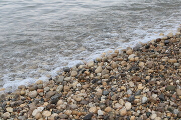 waves on the beach