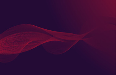 An abstract dark blue and red design with plenty of copyspace. This vector image makes a great background.