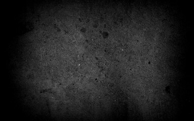 Old wall texture cement dark black gray  background abstract grey color design are light with white gradient background.
