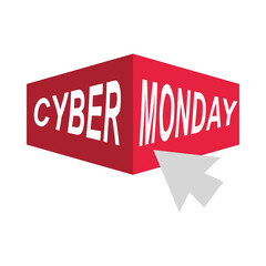 cyber monday, special offer click arrow