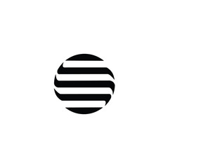 logo illustration globe icon templet
