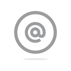 email address symbol for website design, mobile application, ui