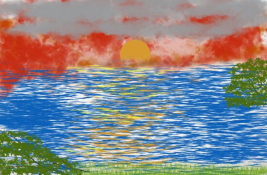 un cuadro realizado en adobe photoshop cs6 