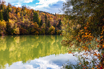 autumn in the mountains