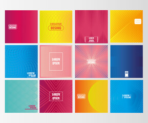 background gradient texture for minimal dynamic cover collection