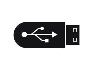 illustration flash drive