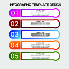 Example Infographic template design with a simple and elegant design is perfect for your business.