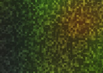 Light Green, Yellow vector texture in rectangular style.