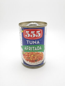 555 tuna afritada can in Manila, Philippines