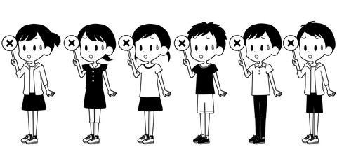 こども　不正解　セット