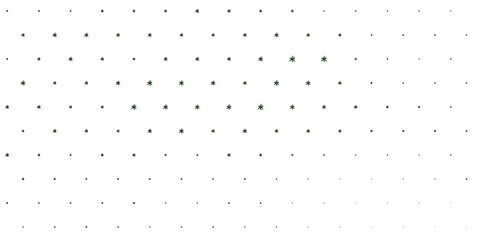 Light Green vector background with covid-19 symbols.