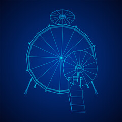 Musical instruments set. Rock band drum kit. Percussion musical instrument