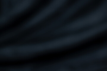 Dark black background and curved wave style