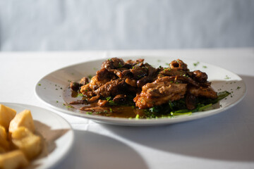 chicken vesuvio