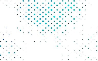 Light Blue, Green vector layout with circle shapes.