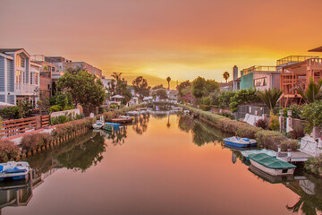 Venice Canals in the Evening