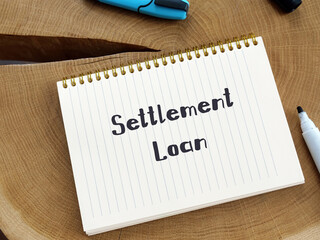 Settlement Loan phrase on the page.