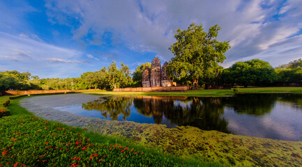 temple sri sawai on lake