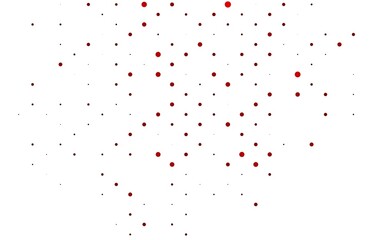 Light Red vector layout with circle shapes.