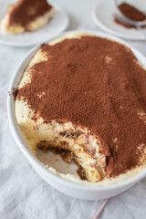 traditional italian dessert tiramisu