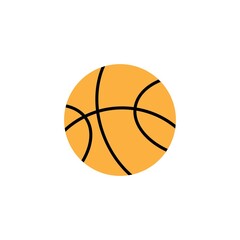 basketball logo desain illustration