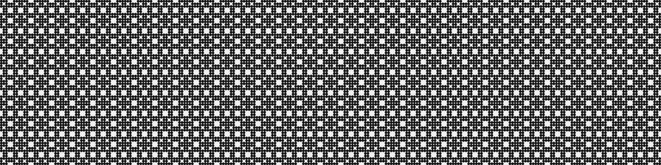 Abstract Cross Pattern Dots Logo generative computational art illustration