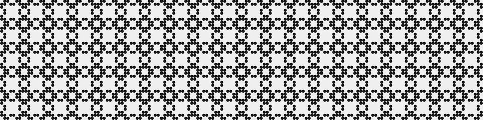 Abstract Cross Pattern Dots Logo generative computational art illustration