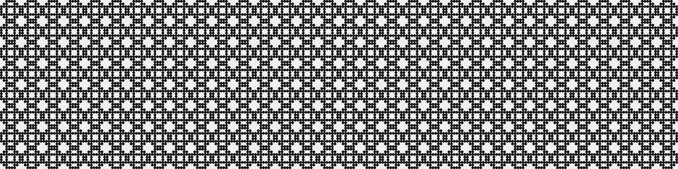 Abstract Cross Pattern Dots Logo generative computational art illustration