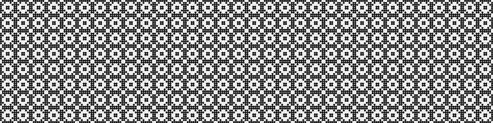 Abstract Cross Pattern Dots Logo generative computational art illustration