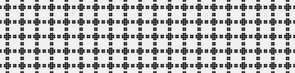 Abstract Cross Pattern Dots Logo generative computational art illustration