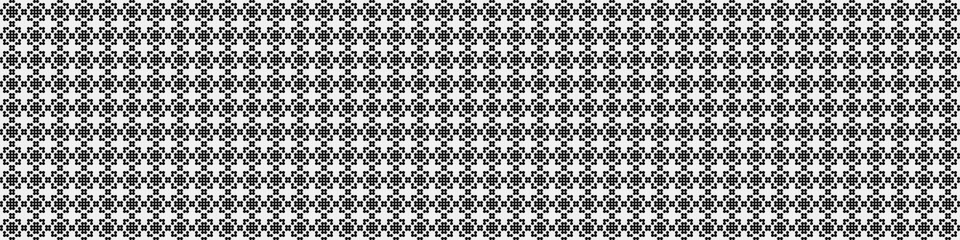 Abstract Cross Pattern Dots Logo generative computational art illustration