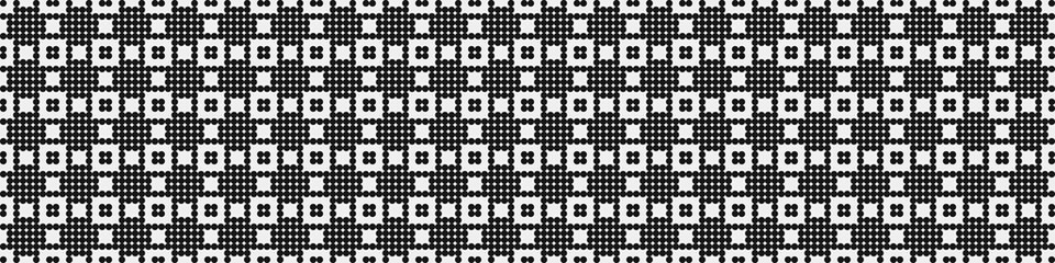 Abstract Cross Pattern Dots Logo generative computational art illustration