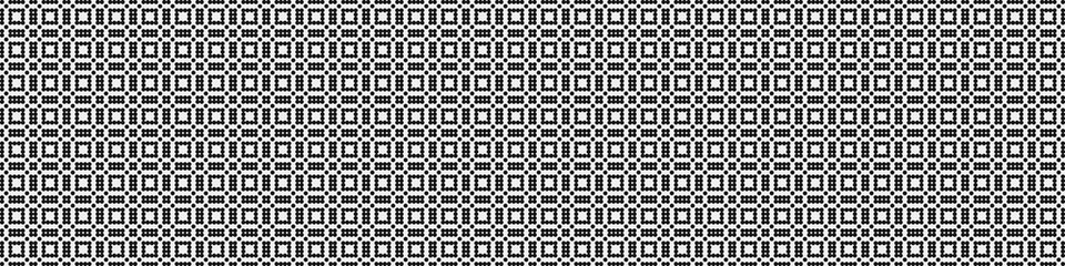Abstract Cross Pattern Dots Logo generative computational art illustration
