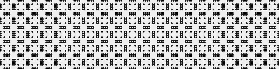 Abstract Cross Pattern Dots Logo generative computational art illustration
