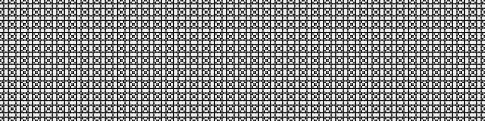Fototapeta premium Abstract Cross Pattern Dots Logo generative computational art illustration