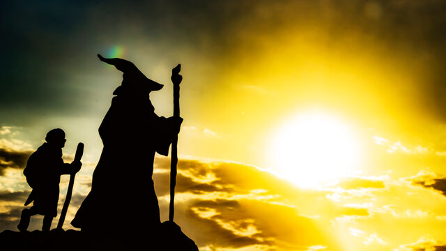 silhouette of a person