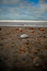 arena rocas y mar