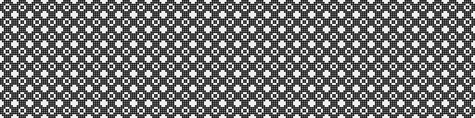 Abstract Cross Pattern Dots Logo generative computational art illustration