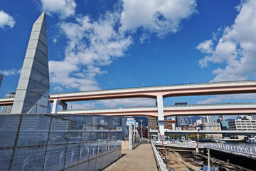 Obraz premium メリケンパーク 神戸港震災メモリアルパーク