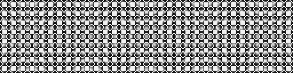 Abstract Cross Pattern Dots Logo generative computational art illustration