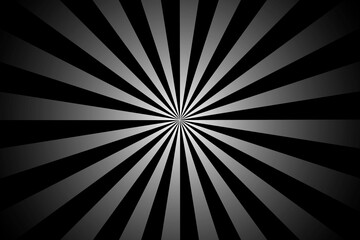 Gray black rays. Digital technology backdrop. Abstract modern backdrop. Lines pattern background. Gray background. Vintage backdrop.