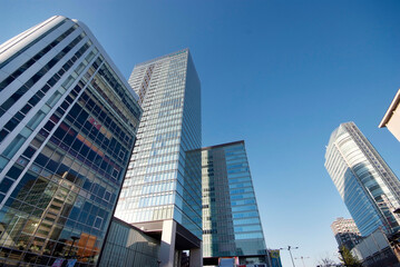 秋葉原の高層ビル群（2010年11月撮影）