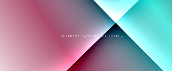 Fluid gradients with dynamic diagonal lines abstract background. Bright colors with dynamic light and shadow effects. Vector wallpaper or poster