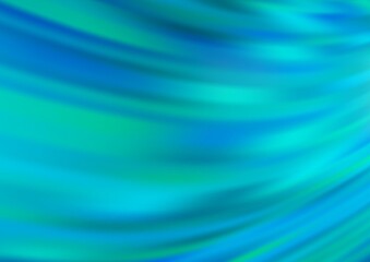 Light BLUE vector blurred shine abstract background.