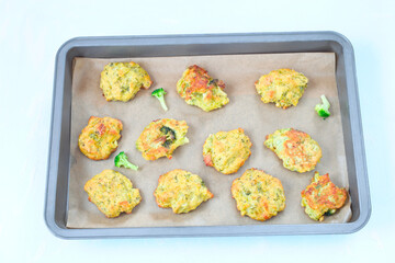 Brokkoli - Bratlinge	