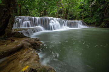Hua Mea Khamin Waterfall in Thailand