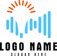 Light Sound Logo Design 